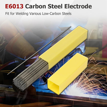 Findmall E6013 Welding Rods Carbon Steel Stick Electrodes Arc Welding Rods for AC/DC Welding
