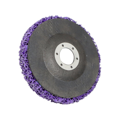 findmall 10Pcs 4-1/2 x 7/8 Purple Quick Change Easy Strip Discs Poly Abrasive Wheel Silicon Carbide Abrasive Wheel Fit for Angle Grinders