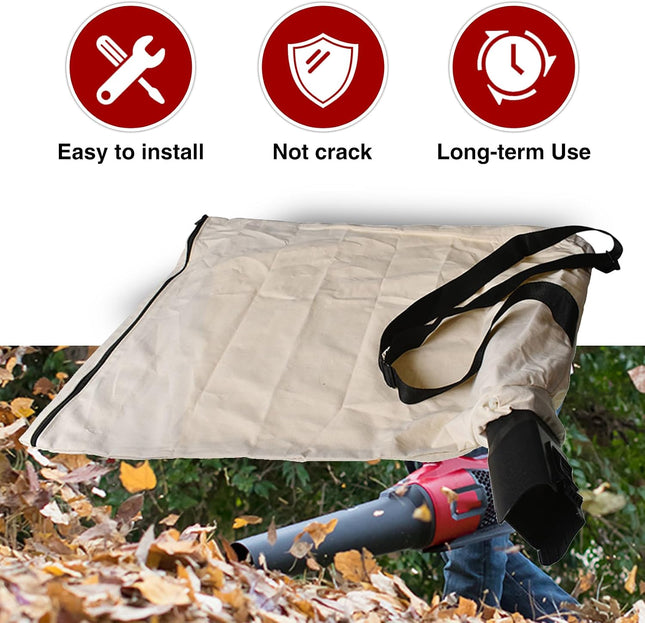 Findmall 127-7040 Leaf Blower Debris Collection Bag Replacement for Toro 137-2336 108-8994 Leaf Blower Model 51436 51563 51581 51594 51599 51609 51619 51621