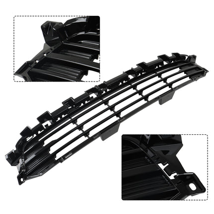Findmall Front Lower Mesh Grille for 2022-2024 GMC Terrain Denali, Black