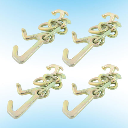 Findmall 4-Pcs Trailers Pull RTJ G70 Towing Hooks Replacement for J Hook T Hook R Hook Heavy Duty Wrecker Towing Truck Hauler
