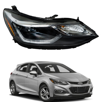 Findmall Headlight Assembly Replacement for Cruze Right RH