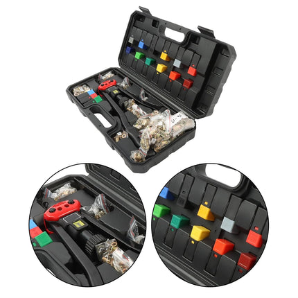 Findmall 16-inch Rivet Nut Tool Set, 15 SAE and Metric Spindle Shafts | 236-Piece Combination Set Includes Rivet Nuts and Riveters, Portable Storage Case for Automotive and Industrial Fastening