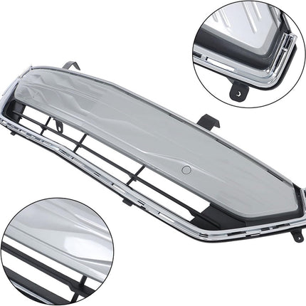 Findmall Chrome Front Lower Bumper Grille Replacement for Volt 2016-2019