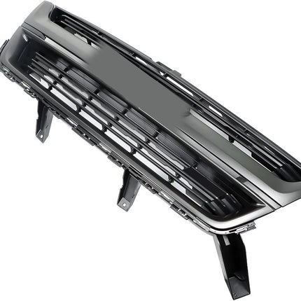 Findmall Gray Frame Front Bumper Grille Assembly Replacement for Colorado 2015-2020 84408361
