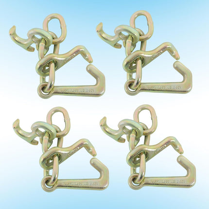 Findmall 4-Pcs Trailers Pull RTJ G70 Towing Hooks Replacement for J Hook T Hook R Hook Heavy Duty Wrecker Towing Truck Hauler