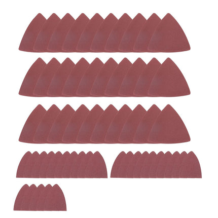 Findmall 98Pcs Multi-Tool Blades Kit with Sandpapers, Standard and Titanium and Curved Oscillating Tool Blades Set, Fit for Wood Metal Plastic Cutting