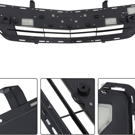 Findmall Chrome Front Lower Bumper Grille Replacement for Volt 2016-2019