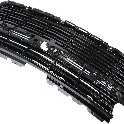 Findmall Front Upper Grille with Glossy Black Trim Replacement for Tahoe and Suburban 2021-2022