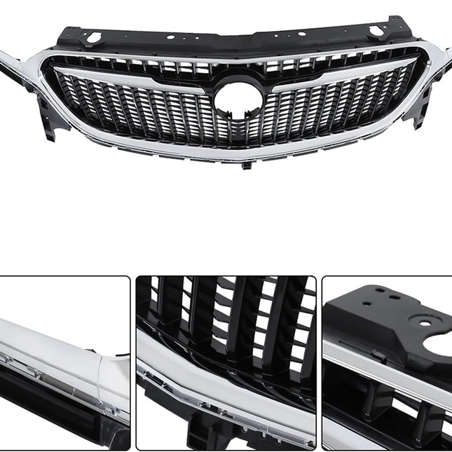 Findmall Front Upper Bumper Grille Replacement for Enclave 2018-2021