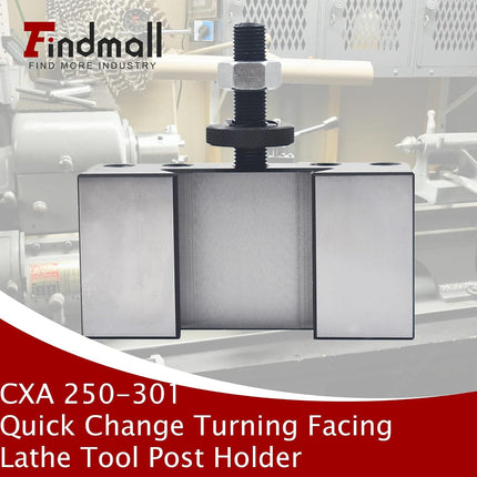 findmall CXA #1 Quick Change 250-301 Tool Post Turning Facing Holder