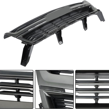 Findmall Gray Frame Front Bumper Grille Assembly Replacement for Colorado 2015-2020 84408361