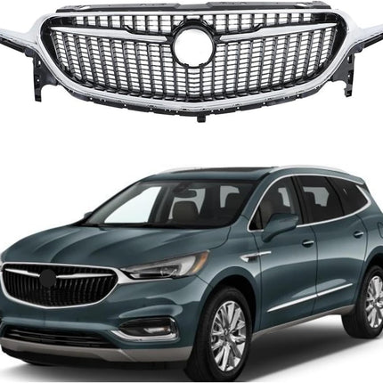 Findmall Front Upper Bumper Grille Replacement for Enclave 2018-2021