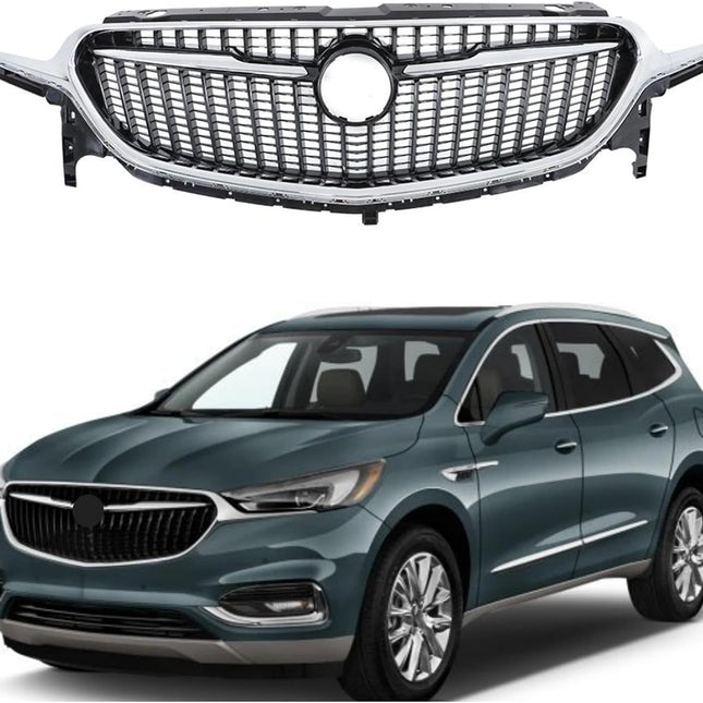 Findmall Front Upper Bumper Grille Replacement for Enclave 2018-2021