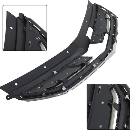 Findmall Chrome Front Upper Grille Replacement for Volt 2016-2019