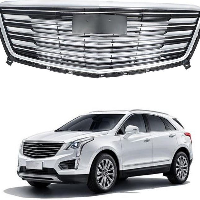 Findmall Honeycomb Front Upper Bumper Grille Replacement for XT5 2016-2020