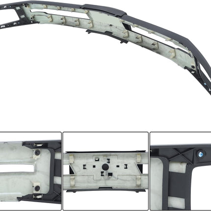 Findmall Front Bumper Grille Molding Trim Replacement for Silverado