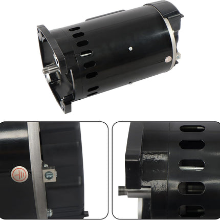 Findmall 1HP B2848 Swimming Pool Motor, 3540RPM Speed Swimming Pool Pump, Y56Y Frame, 115V/230V