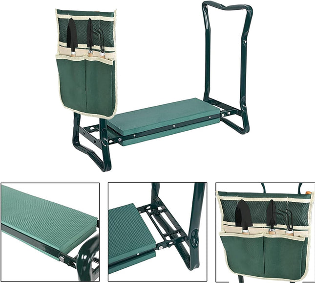 Findmall Garden Kneeler and Seat Folding Gardening Stool Multifunctional Gardens Kneeling Bench for Kneelings and Sitting