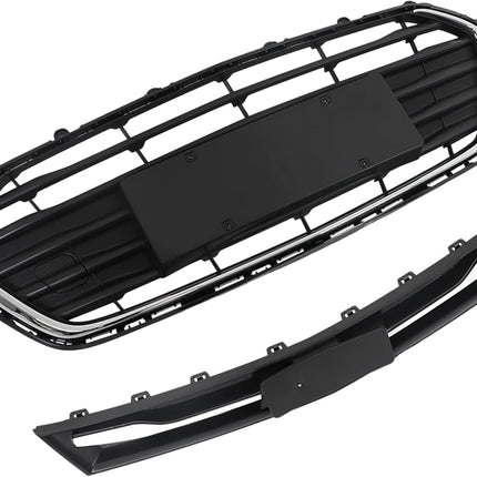 Findmall Black Front Upper and Lower Bumper Grille Set Replacement for Trax 2017-2021 94532311