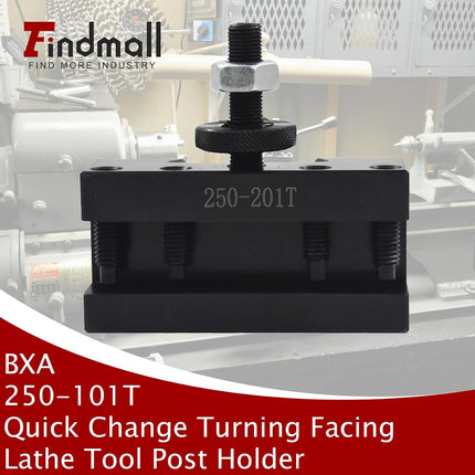 findmall BXA 250-201 T Quick Change Tool Post Holder BXA #1 T Turning and Facing Holder Fit for 3/4 Inch Turning Tools