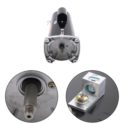 Findmall USQ1252 Swimming Pool Pump Motor, 2.5HP Square Flange Pool Motor
