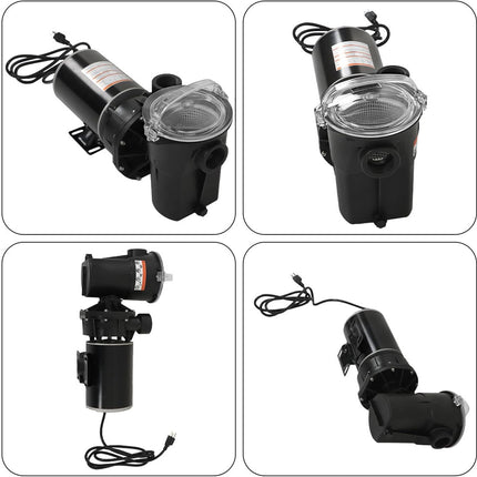 Findmall 1.5HP Pool Pump for Above Ground Pools, 1.5HP Swimming Pool Pump Motor Replacement for Hayward W3SP1580X15 Pump, 115V, 3450 RPM