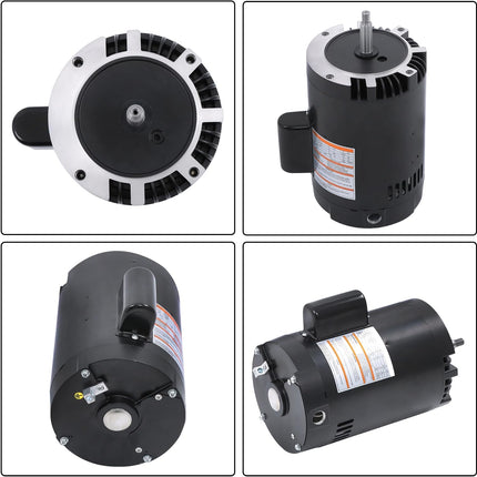 Findmall 3/4HP B127 Swimming Pool Motor, 3540RPM Speed Swimming Pool Pump, S56J Frame, 115V/230V