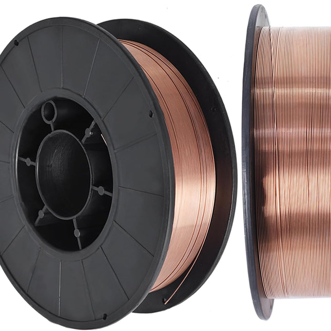 2 Spool 0.035 Inch Solid Mig Welding Wire 10 Pound Spool ER70S-6 Mild Steel Welding Wire (0.9 MM)