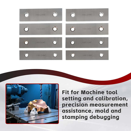 Findmall 9 Pair 1/4 x 6 Accuracy Parallel Block Set .0002 Hardened Gage Gauge Tool Set