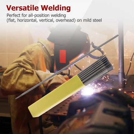 Findmall E6013 Welding Rods Carbon Steel Stick Electrodes Arc Welding Rods for AC/DC Welding