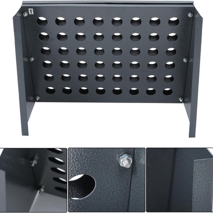 Findmall 23 Piece R8 Collet Set, 1/8 Inch to 7/8 Inch, With 48 Slot Collets Rack, High Grade Tool Steel