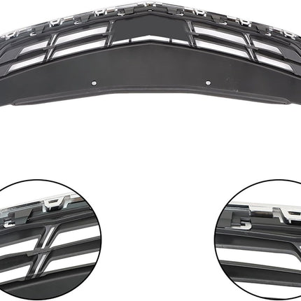 Findmall 2-Piece Front Upper and Lower Bumper Grille Kit Replacement for Cruze RS 2016-2019 GM1036184