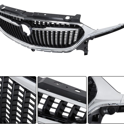 Findmall Front Upper Bumper Grille Replacement for Enclave 2018-2021