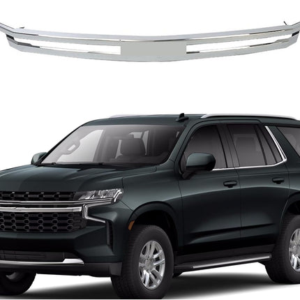 Findmall Chrome Front Upper Bumper Grille Trim Replacement for Suburban and Tahoe