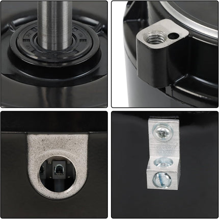 Findmall SP1610Z1MBK Pool Pump Motor Square Foot 3450rpm 115/230volts 1hp Single Speed 56J Frame 6.5/13amperes