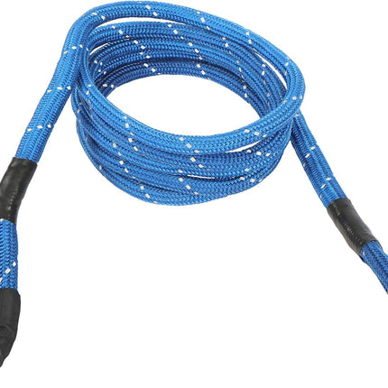 Findmall 7/8in x 30ft Power Recovery Rope, Nylon N66 Double-Layer Weaving, 30000 Pounds Breaking Strength, 30% Elasticity Offroad Power Strap for Truck ATV UTV Tractor, Blue