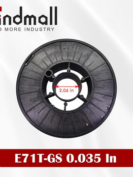 E71T-GS 0.035/0.030 In (1.0/0.8 MM) 10Lbs Gasless Flux Core Welding Wire (0.035)