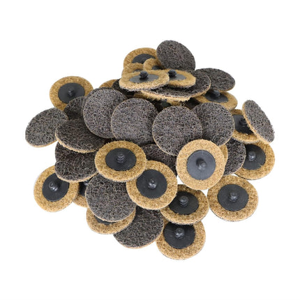 findmall 50PCS 2" Quick Change Surface Conditioning Discs Aluminum Oxide Non-Woven