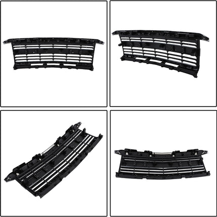 Findmall Chrome Front Grille Replacement for Silverado 2500 HD and 3500 HD 2015-2019