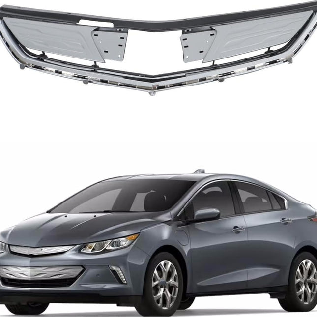 Findmall Chrome Front Upper Grille Replacement for Volt 2016-2019