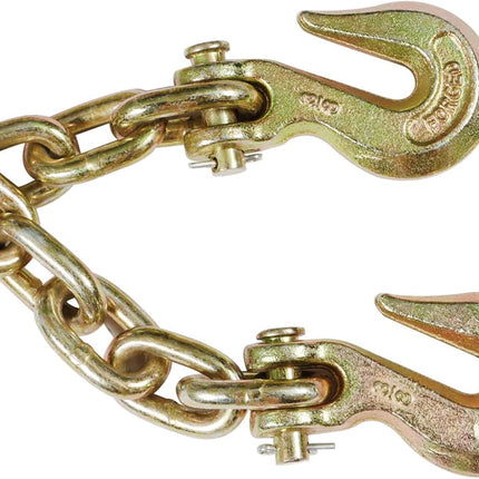 Findmall 3/8In x 20 Ft Grade 70 Truck Tow Chain Tie Down Chain Flatbed Truck Trailer