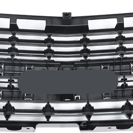 Findmall Black Front Bumper Grille Replacement for Silverado 1500 2019-2022