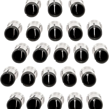 Findmall 23 PC Metric 5C Collet Set 3mm - 25mm x 1mm 0.0005 Accuracy | Fit for Milling and Machines