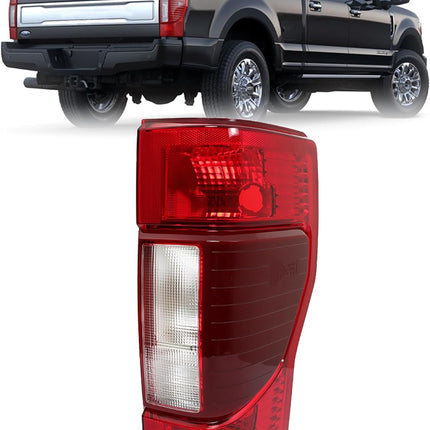 Findmall Outer Tail Light Assembly for 2020–2022 Ford F-250/F-350 Rear Right Passenger Side with Blind Spot, Replaces FO2801279