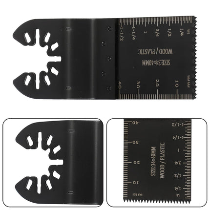 Findmall 200-Piece Oscillating Tool Blades Kit - High Carbon Steel Multi-Tool Blades for Wood, Metal, Plastic - Universal Fit for Most of Oscillating Multi-Tools