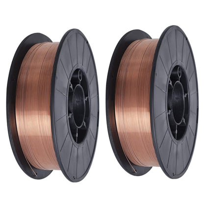 findmall ER70S-6 Mild Steel MIG Welding Wire – 10 lb 8" Spool, 0.023"/0.030"/0.035" (0.6/0.8/0.9mm)