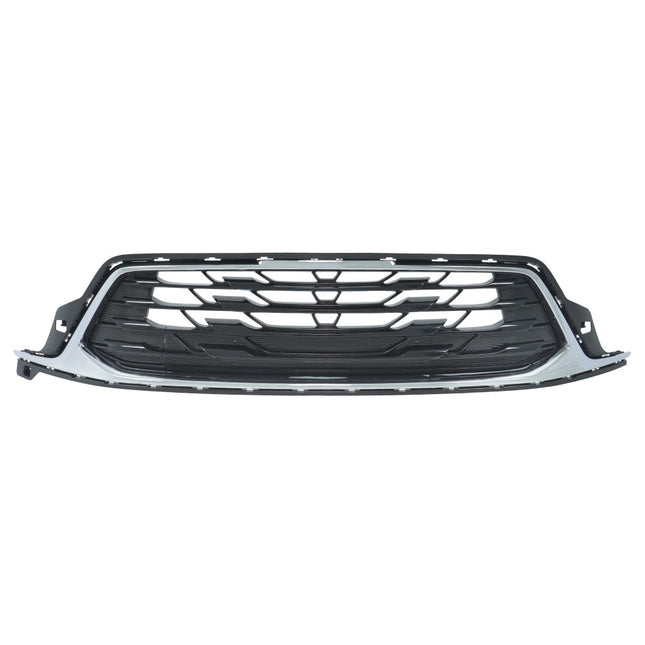 Findmall Front Upper Bumper Grille with Chrome Surround Replacement for Encore GX