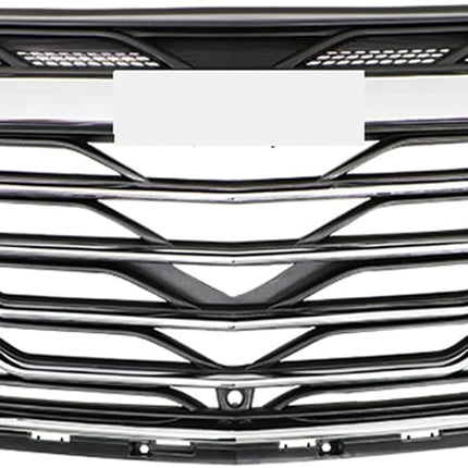 Findmall Black Front Upper Grille with Chrome Trim Replacement for Cruze 2019-2020 42679306