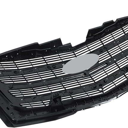 Findmall 3-Piece Front Bumper Grille Hood Molding and Lower Face Bar Kit Replacement for Escalade 2015-2020